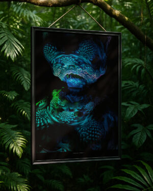 Fractal Horizons – Framed (61×91cm)