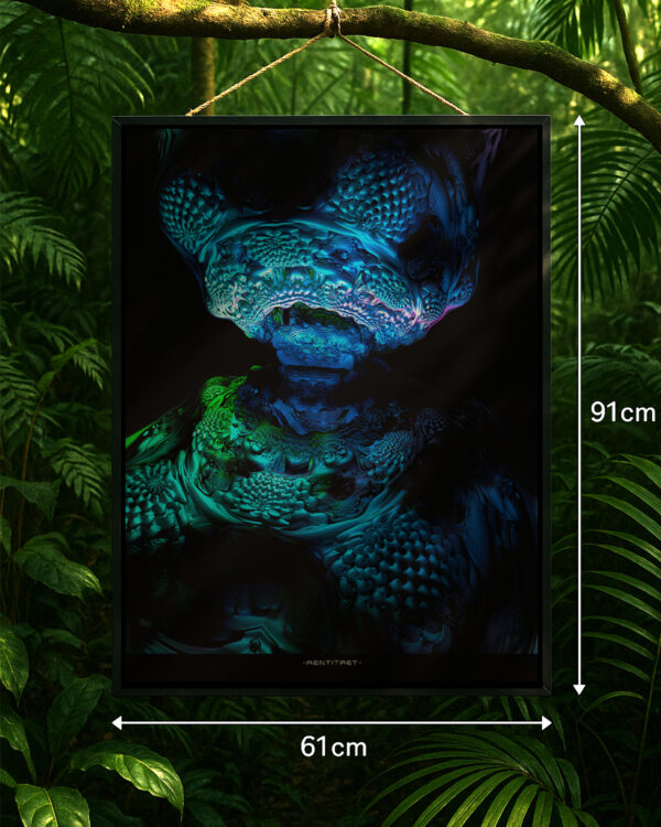 Fractal Horizons – Framed (61×91cm) – Bild 2